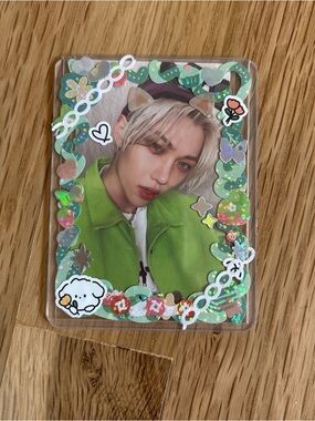 K-Pop Photo Card with deco cover